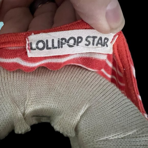 Lollipop Star Boutique Womens‎ sz L Maxi Dress High Low Pink Blue - Picture 3 of 4